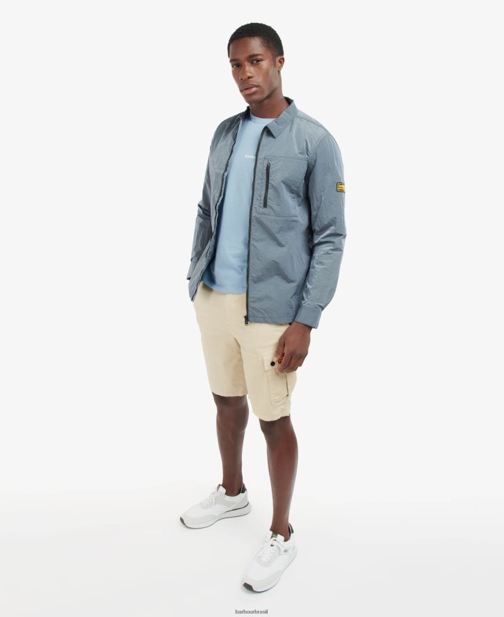 roupas Barbour camisola de náilon dylan Pó azul homens NH4442311