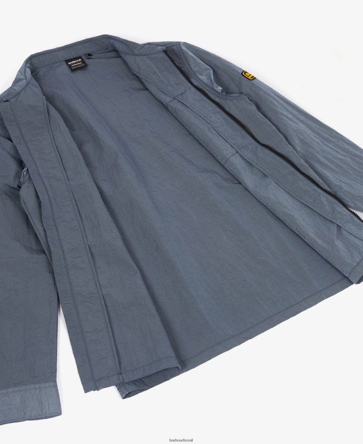 roupas Barbour camisola de náilon dylan Pó azul homens NH4442311