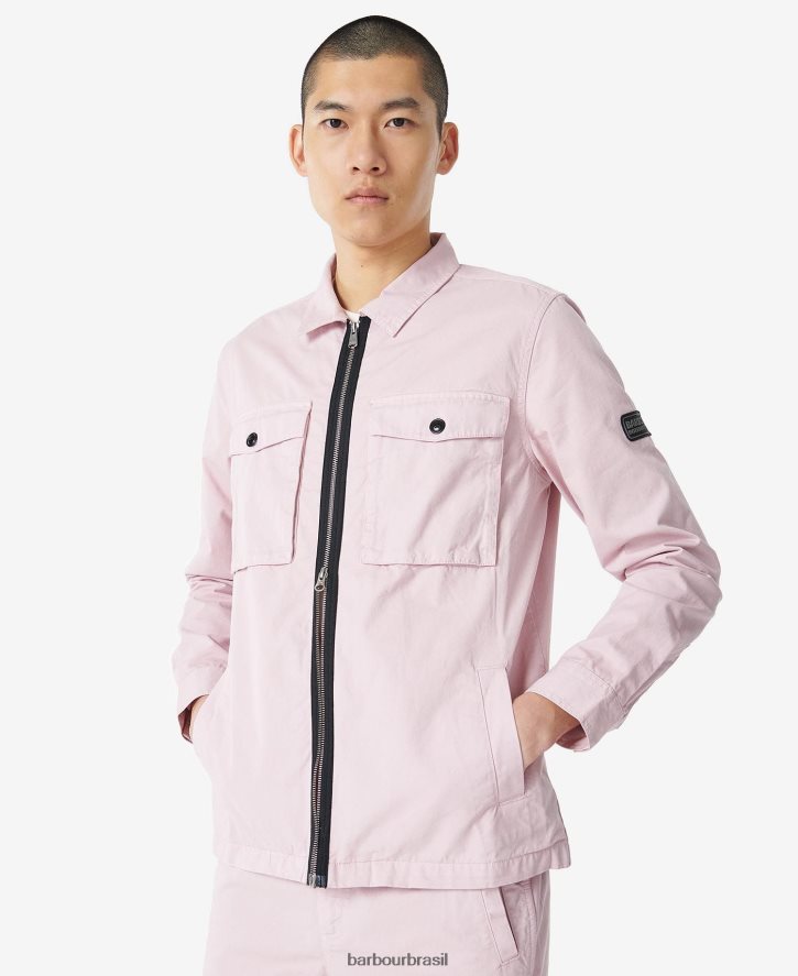 roupas Barbour camisola nuvem rosa crepúsculo homens NH4442413