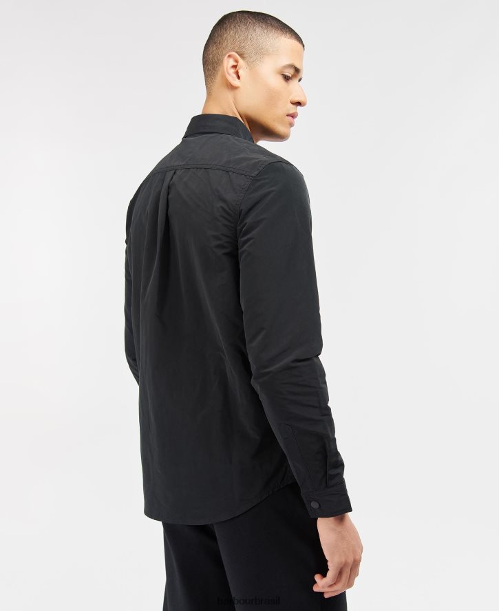 roupas Barbour link de camiseta internacional azul ardósia homens NH4442536