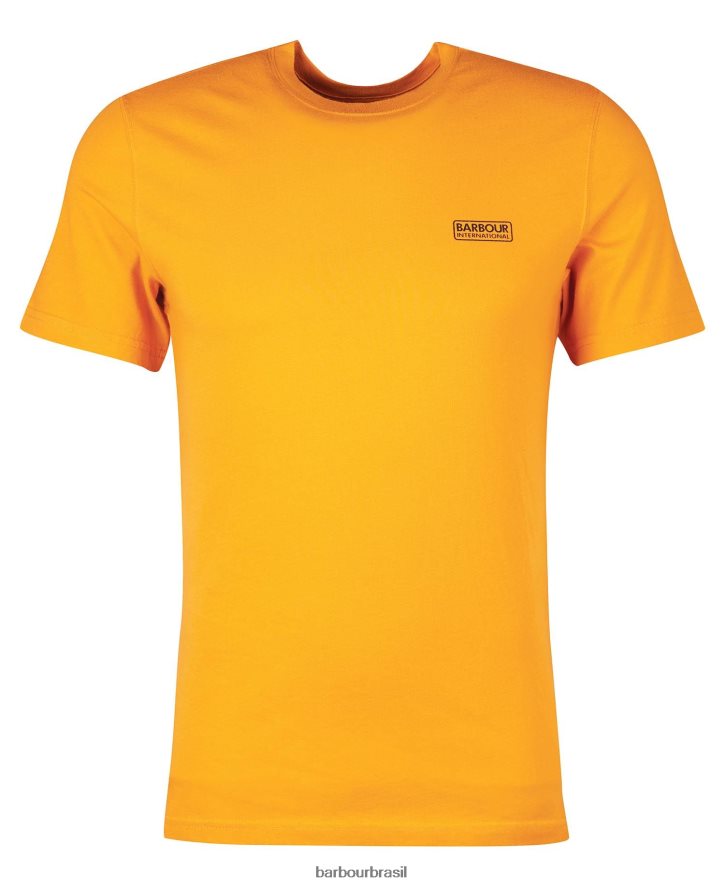 roupas Barbour camiseta com logotipo pequeno lilás homens NH4442920