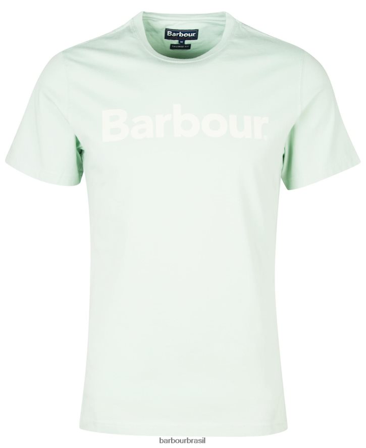 roupas Barbour camiseta com logotipo sal rosa homens NH4442837