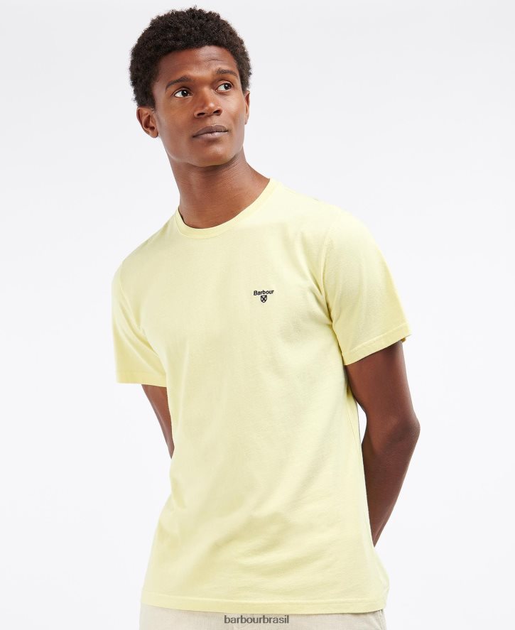 roupas Barbour camiseta esportiva hortelã empoeirada homens NH4442812