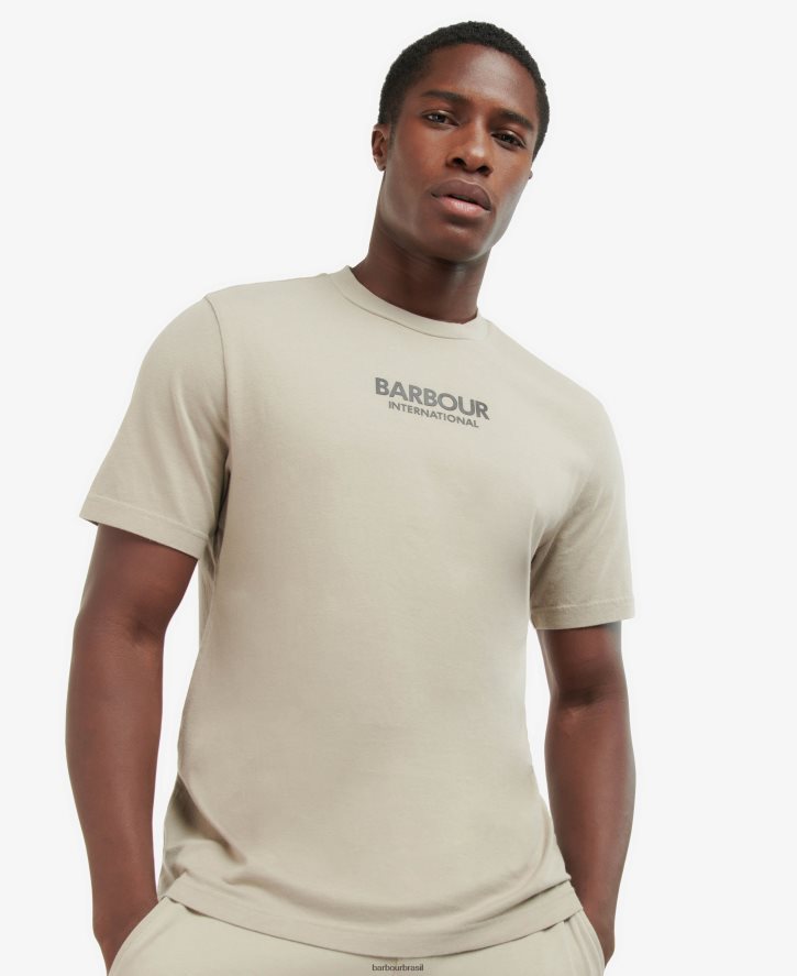 roupas Barbour camiseta fórmula lilás homens NH4442879