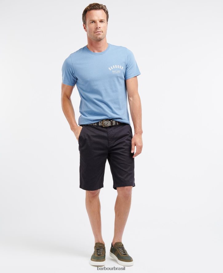 roupas Barbour camiseta formal hortelã empoeirada homens NH4442774