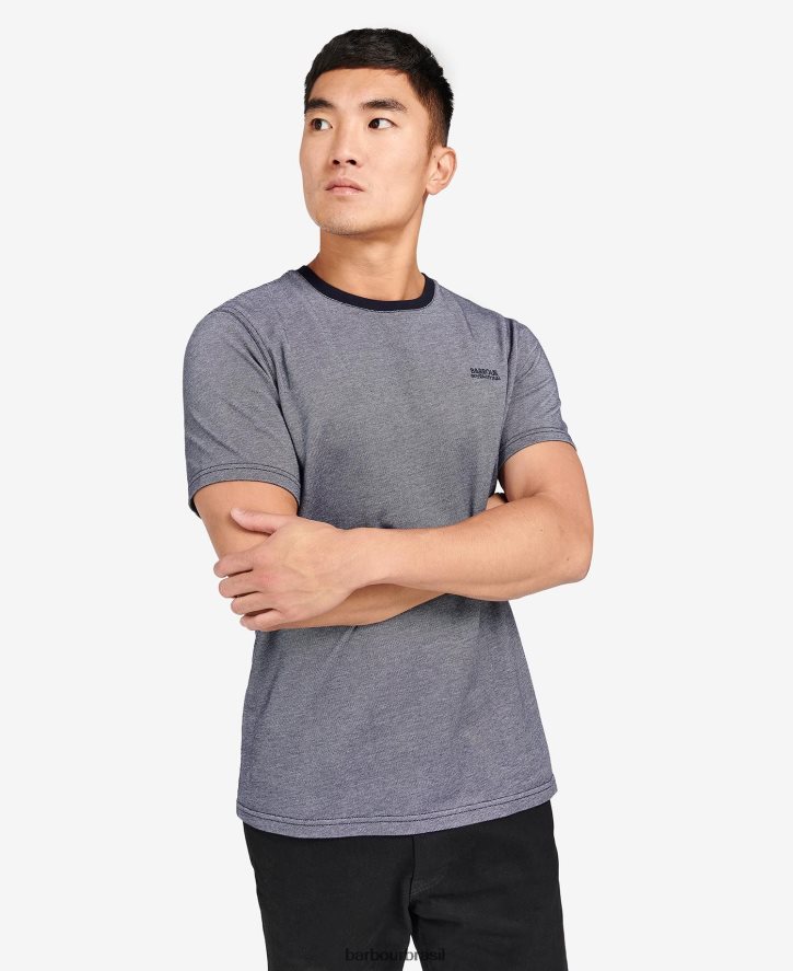 roupas Barbour camiseta morse céu noturno/sussurro branco homens NH4442897