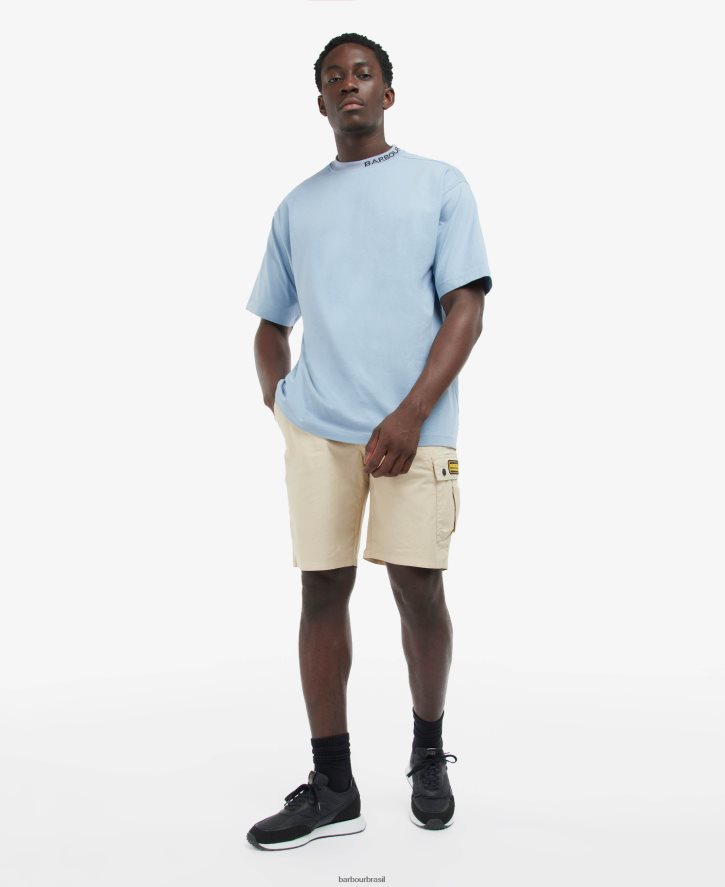 roupas Barbour camiseta oversized smith paloma homens NH4442842