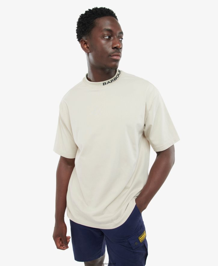 roupas Barbour camiseta oversized smith paloma homens NH4442848