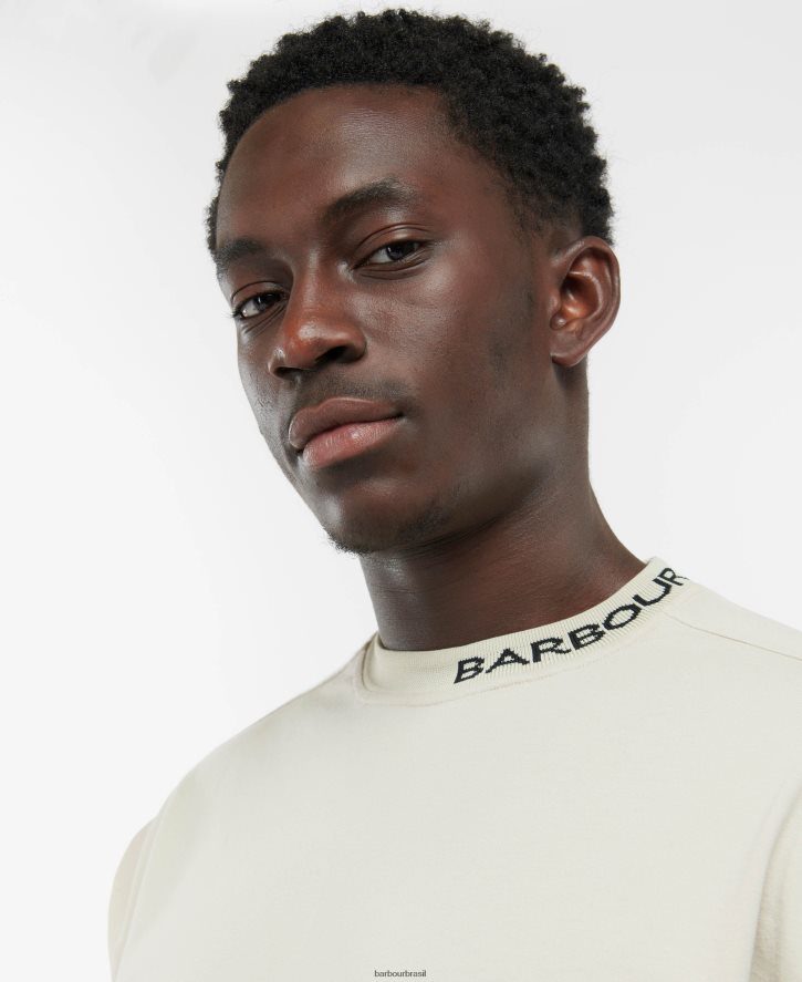 roupas Barbour camiseta oversized smith paloma homens NH4442848