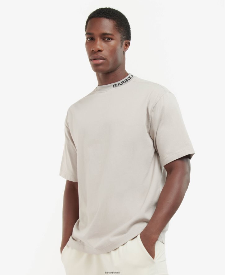 roupas Barbour camiseta oversized smith paloma homens NH4442869