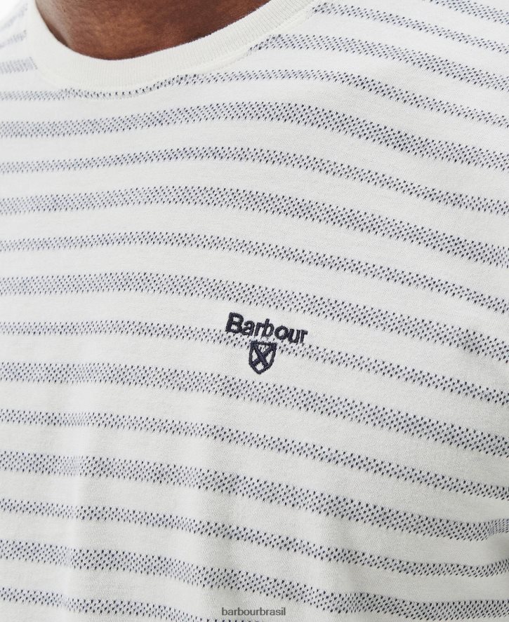 roupas Barbour camiseta piquê billingham pé de milho homens NH4442782