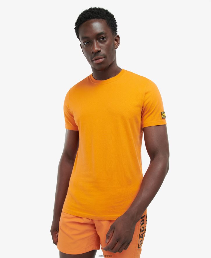 roupas Barbour desenhe camiseta preto homens NH4442880