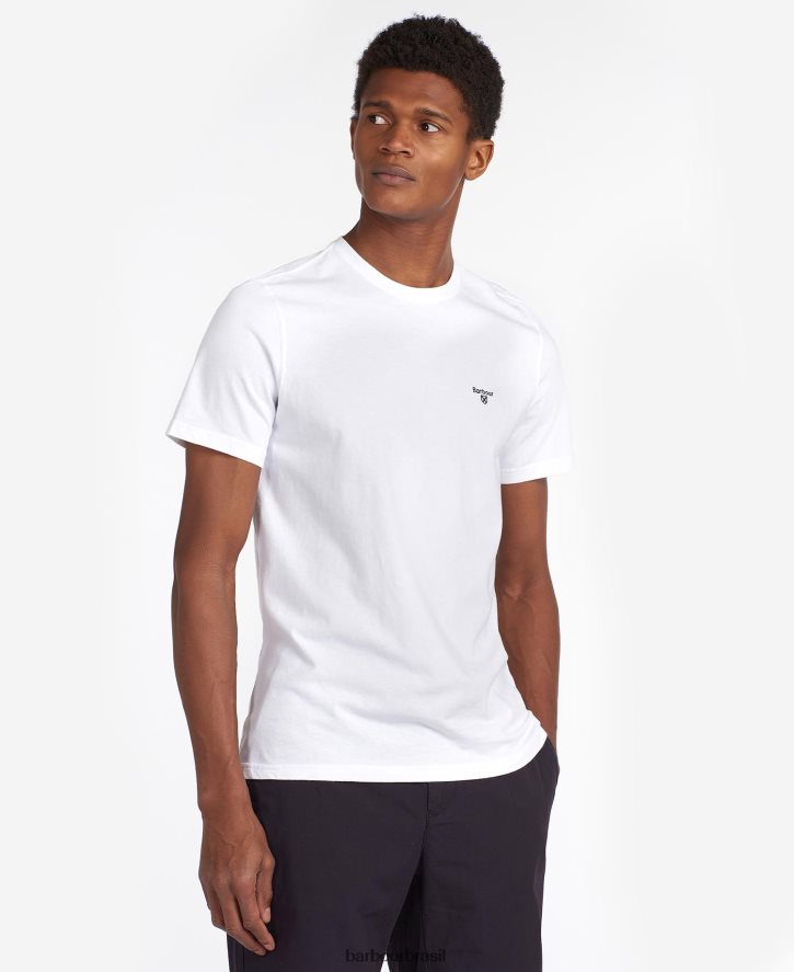 roupas Barbour esportes essenciais da camiseta algas marinhas homens NH4442751