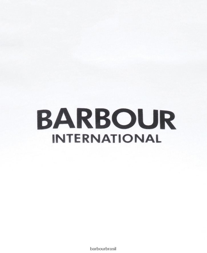 roupas Barbour fórmula camiseta internacional céu noturno homens NH4442877