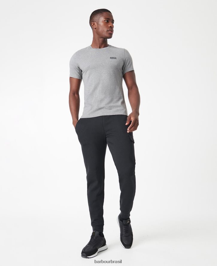 roupas Barbour logotipo pequeno da camiseta internacional solo homens NH4442847