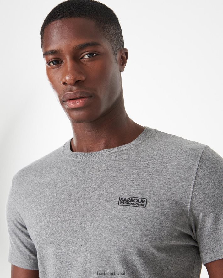 roupas Barbour logotipo pequeno da camiseta internacional solo homens NH4442847