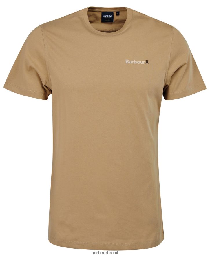 roupas Barbour t-shirt gráfico de farol de rebanho trincheira homens NH4442925