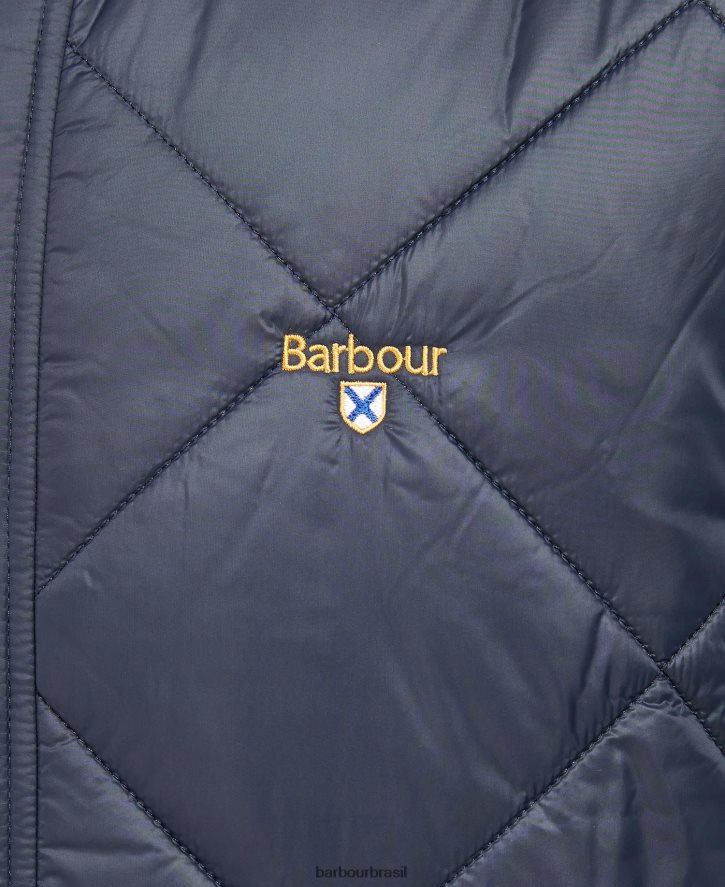 roupas Barbour colete acolchoado templeton verde clássico homens NH4442254