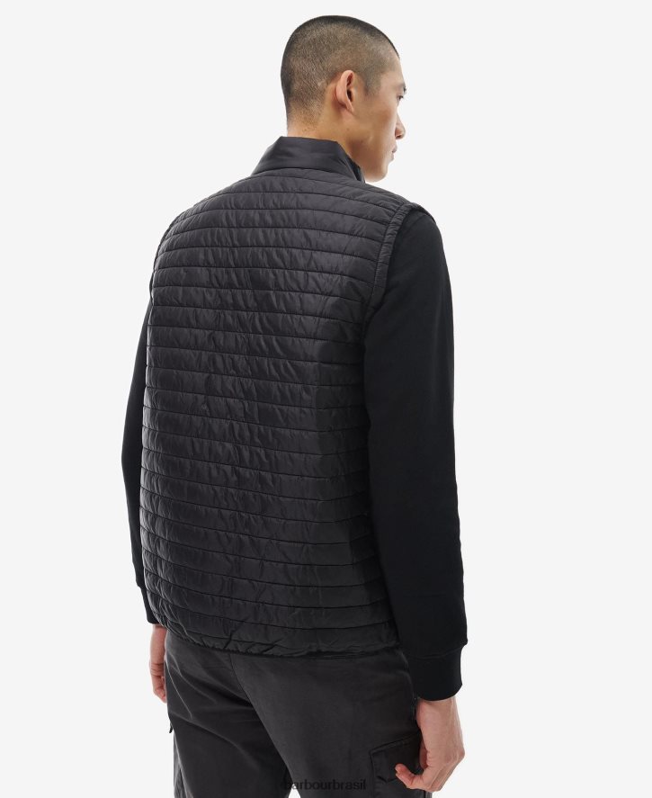 roupas Barbour colete belgrave marinha de oxford homens NH4442261