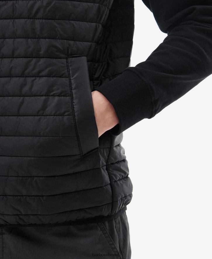 roupas Barbour colete belgrave marinha de oxford homens NH4442261