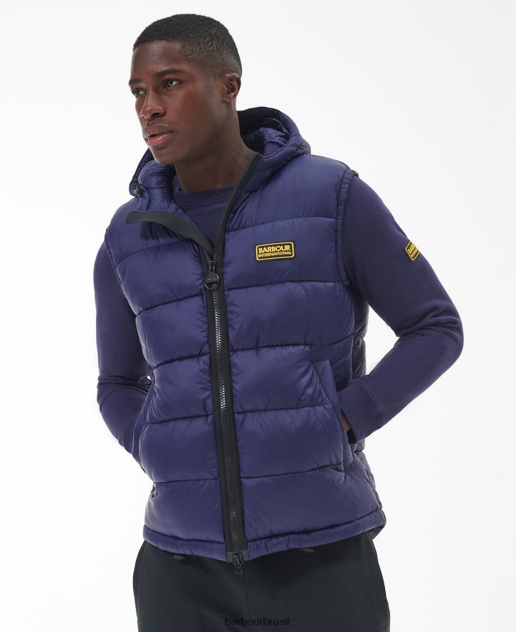 roupas Barbour colete bobber tinta homens NH4442269