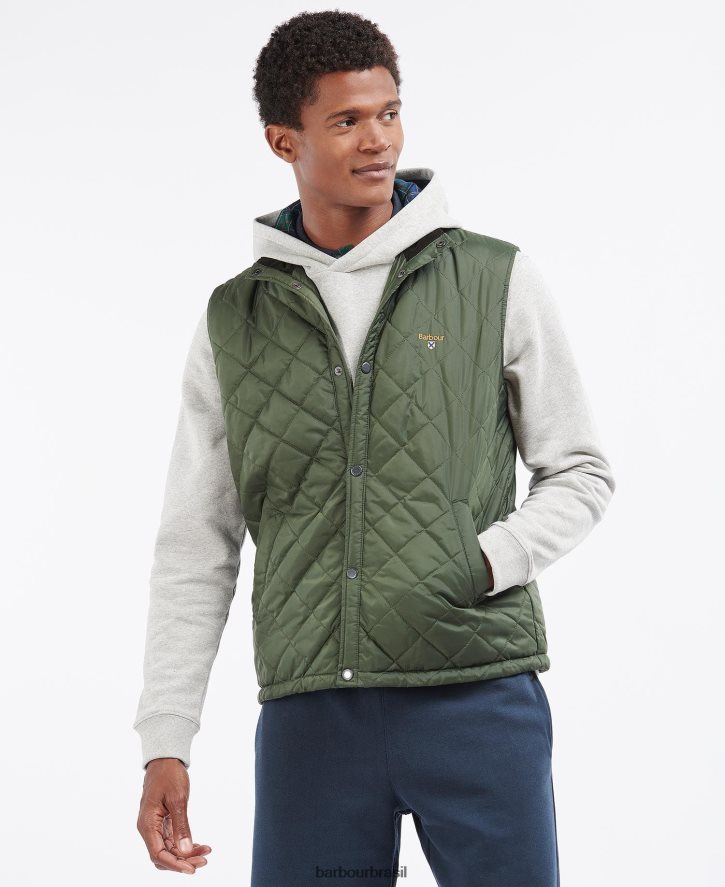 roupas Barbour colete de crista marinha homens NH4442238