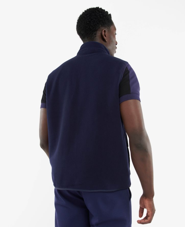 roupas Barbour colete de lã de carvalho concreto homens NH4442263