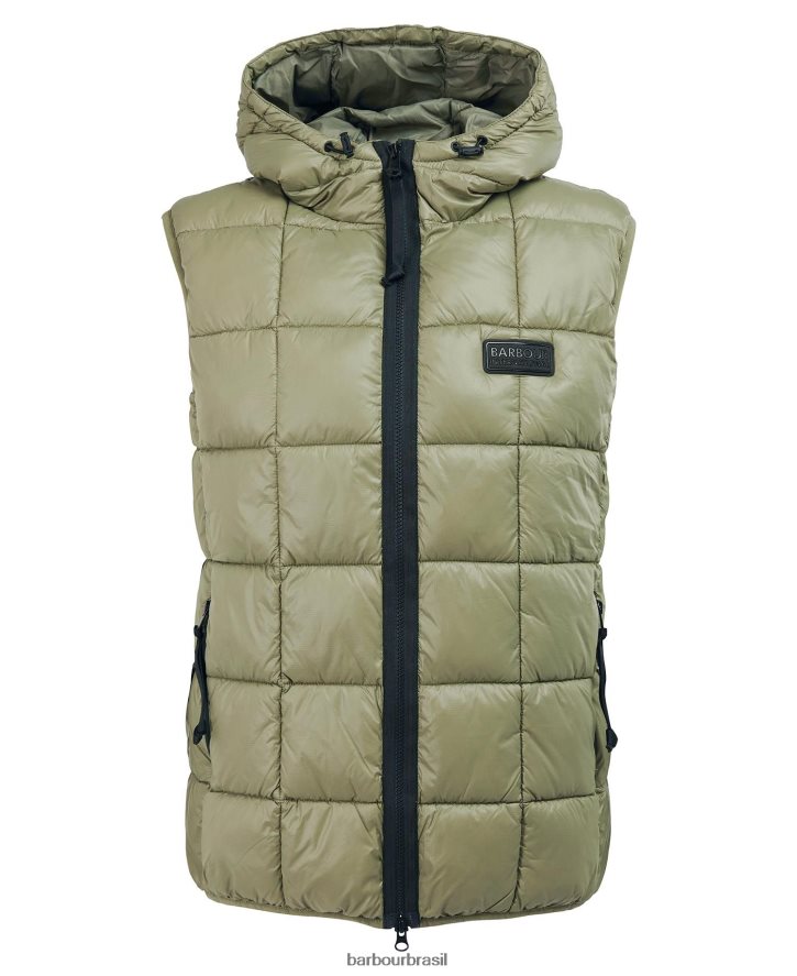 roupas Barbour colete ponte alta preto clássico homens NH4442267