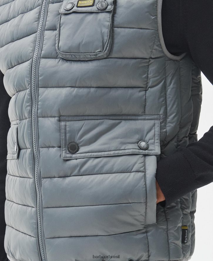 roupas Barbour ousten colete com capuz névoa homens NH4442241