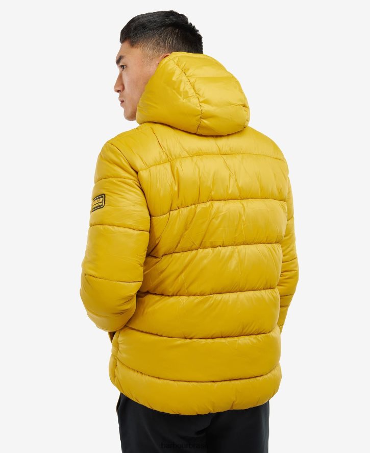 roupas Barbour Jaqueta acolchoada bobber legacy carvão homens NH4442168