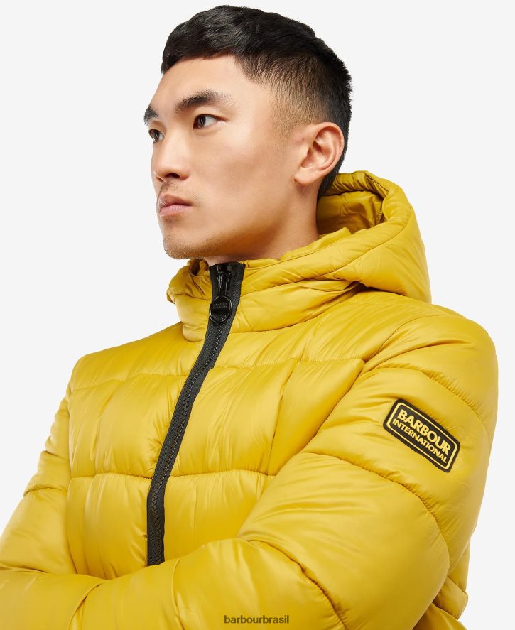 roupas Barbour Jaqueta acolchoada bobber legacy carvão homens NH4442168