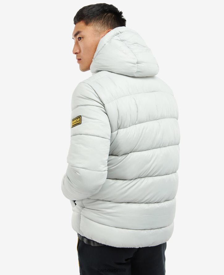 roupas Barbour Jaqueta acolchoada bobber legacy carvão homens NH4442169