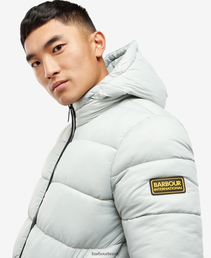 roupas Barbour Jaqueta acolchoada bobber legacy carvão homens NH4442169
