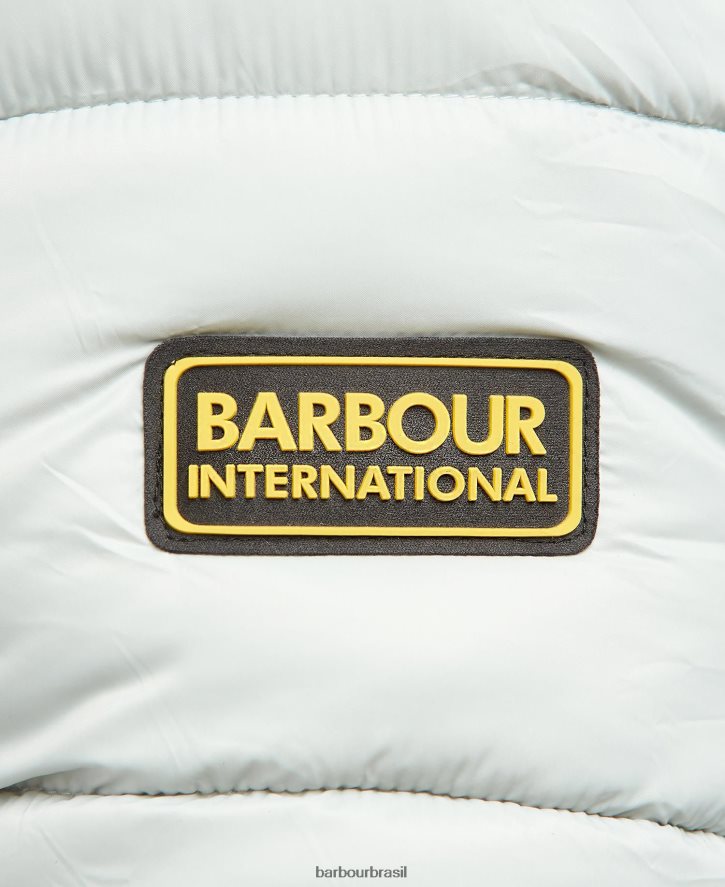 roupas Barbour Jaqueta acolchoada bobber legacy carvão homens NH4442169