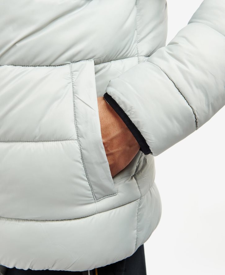 roupas Barbour Jaqueta acolchoada bobber legacy carvão homens NH4442169