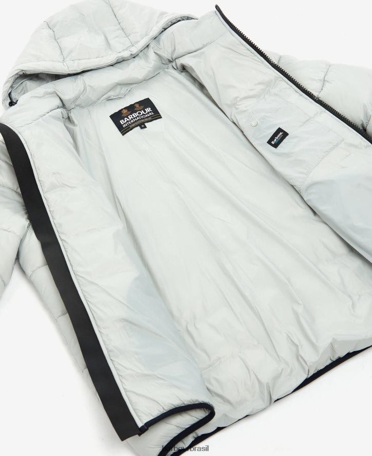 roupas Barbour Jaqueta acolchoada bobber legacy carvão homens NH4442169
