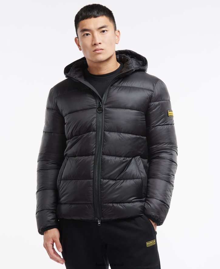 roupas Barbour Jaqueta acolchoada bobber legacy vinho homens NH444295