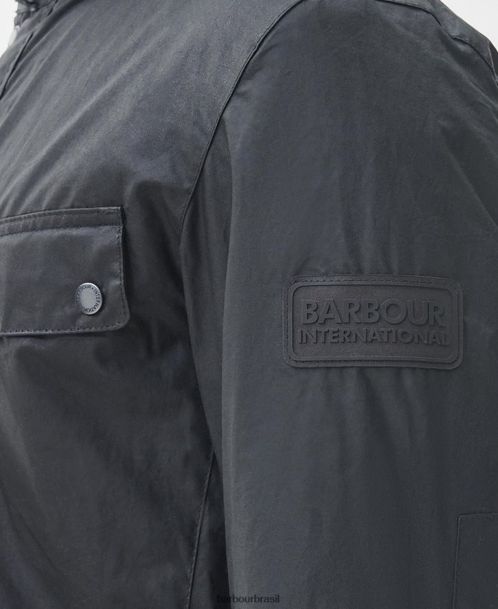 roupas Barbour Jaqueta leve de algodão encerado Duke sábio homens NH444248