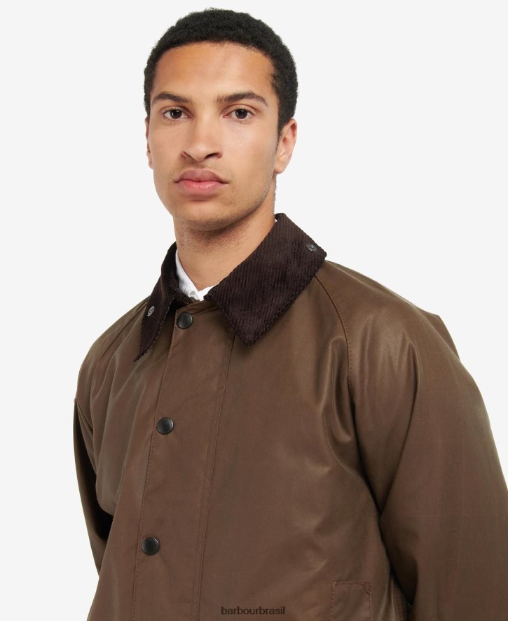 roupas Barbour casaco de cera beaufort latido homens NH444247