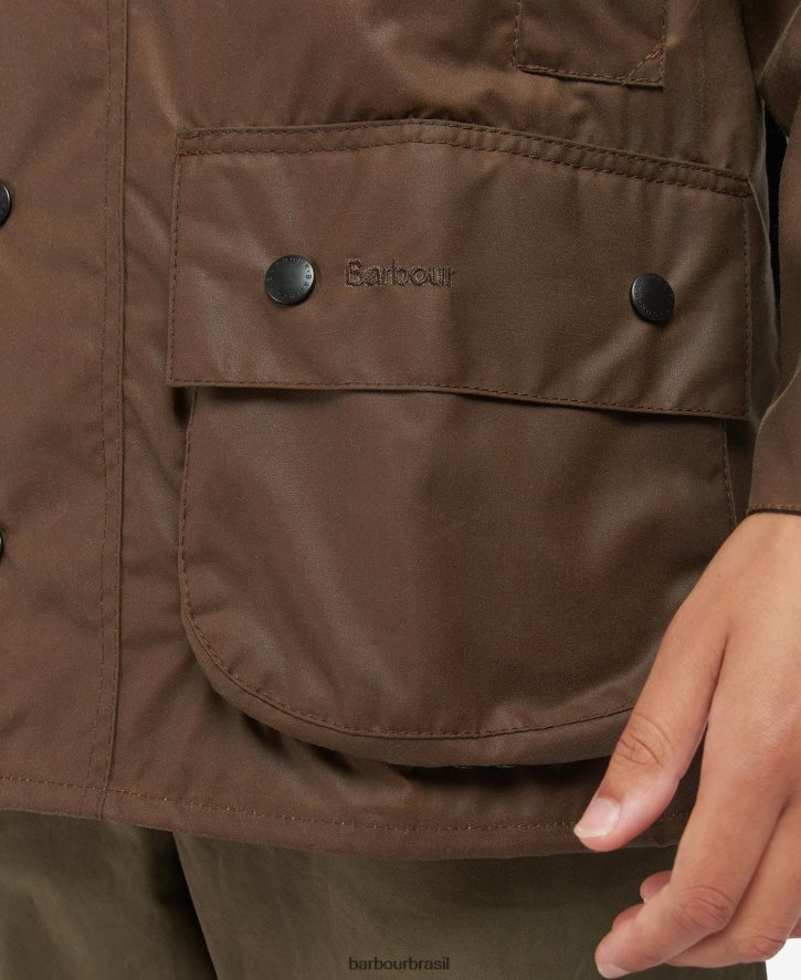 roupas Barbour casaco de cera beaufort latido homens NH444247