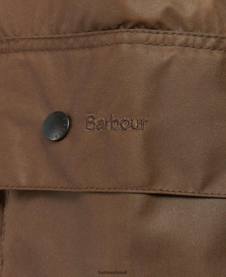 roupas Barbour casaco de cera beaufort latido homens NH444247