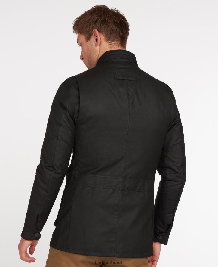 roupas Barbour jaqueta de cera corbridge Oliva homens NH444212