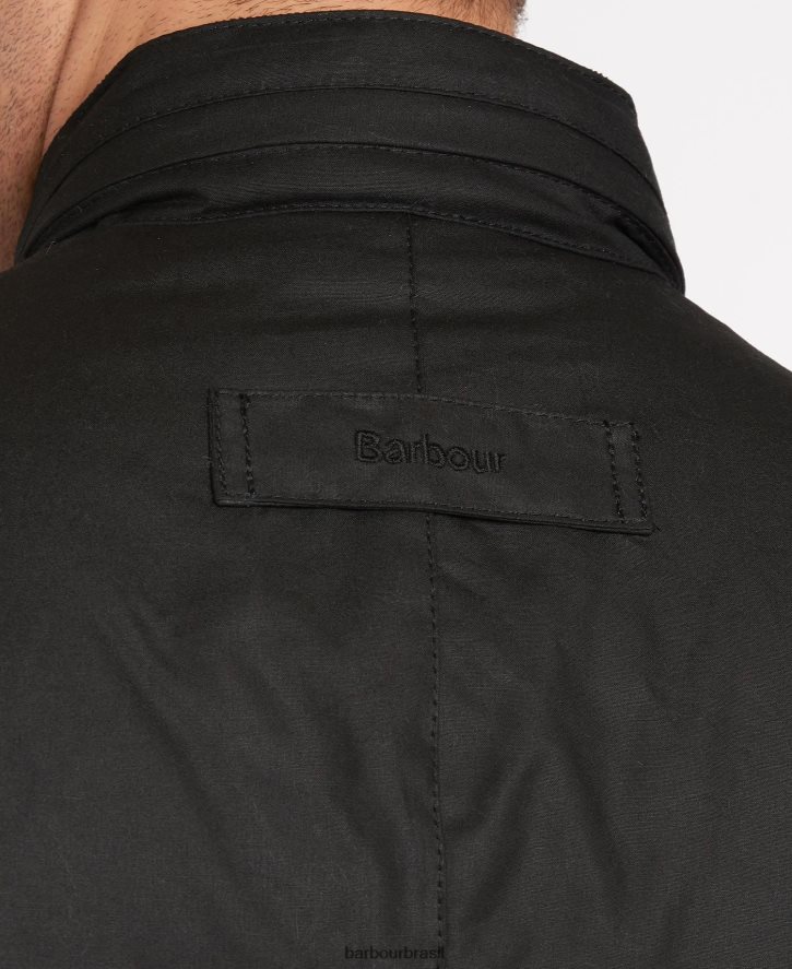 roupas Barbour jaqueta de cera corbridge Oliva homens NH444212