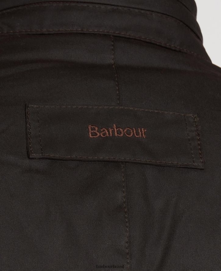 roupas Barbour jaqueta de cera corbridge Oliva homens NH444213