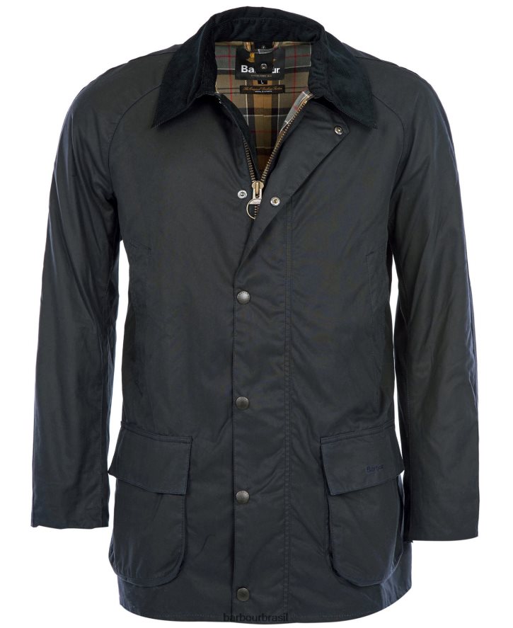 roupas Barbour jaqueta de cera de bristol Oliva homens NH444235