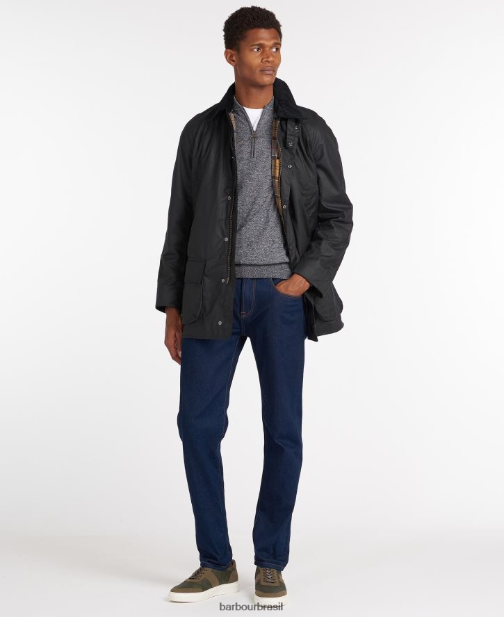 roupas Barbour jaqueta de cera de bristol Oliva homens NH444235