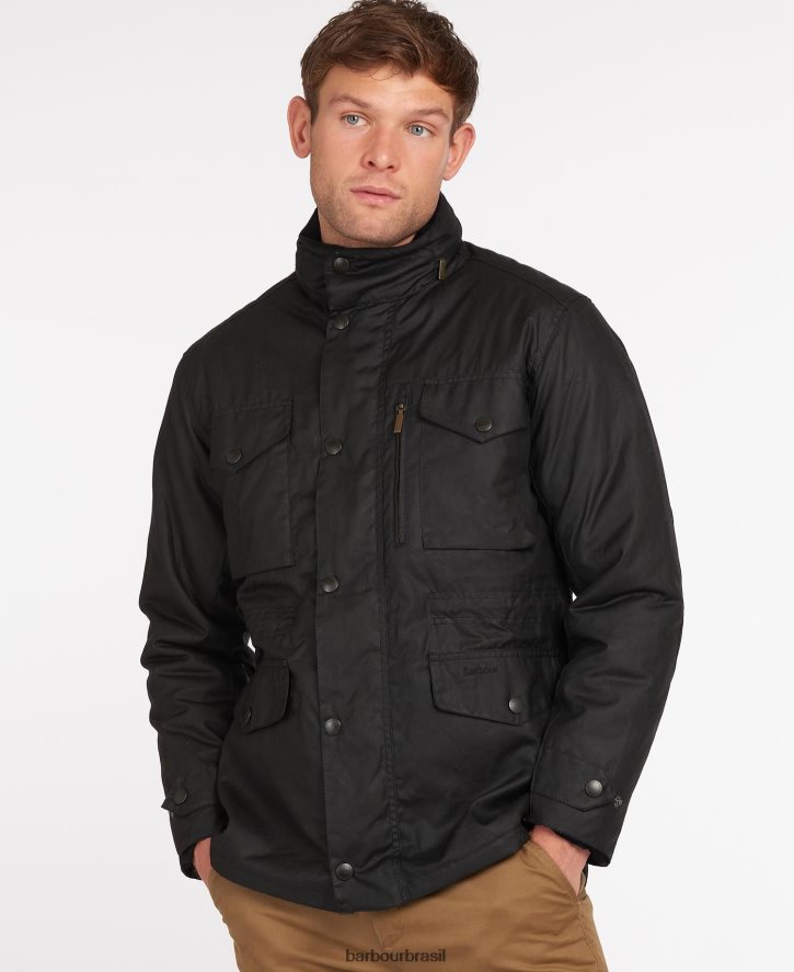 roupas Barbour jaqueta de cera de sapador Oliva homens NH444222