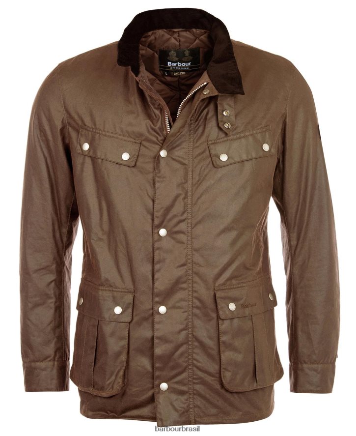 roupas Barbour jaqueta de cera tourer duke rústico homens NH444244