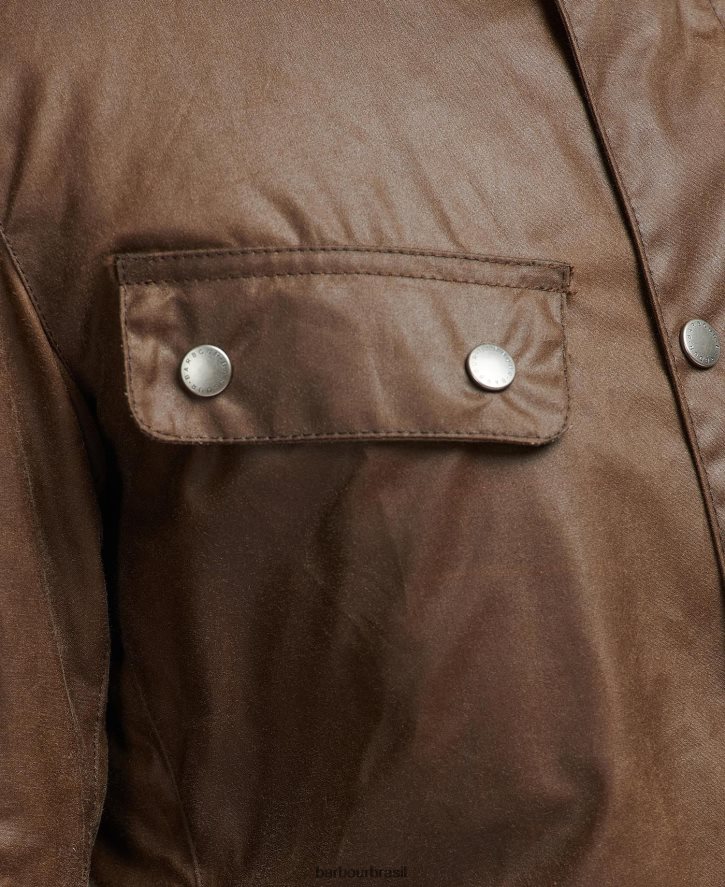 roupas Barbour jaqueta de cera tourer duke rústico homens NH444244