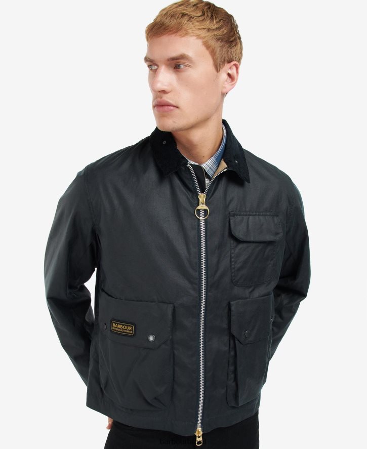 roupas Barbour jaqueta encerada harlow areia homens NH444267